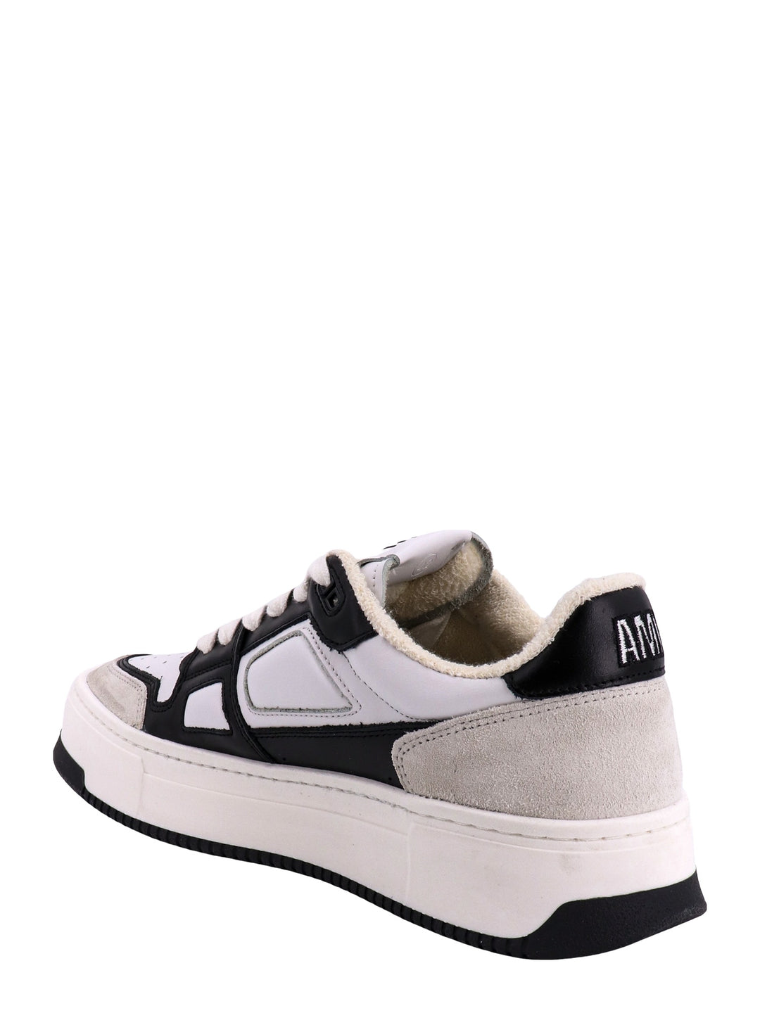 Sneakers in pelle bicolore