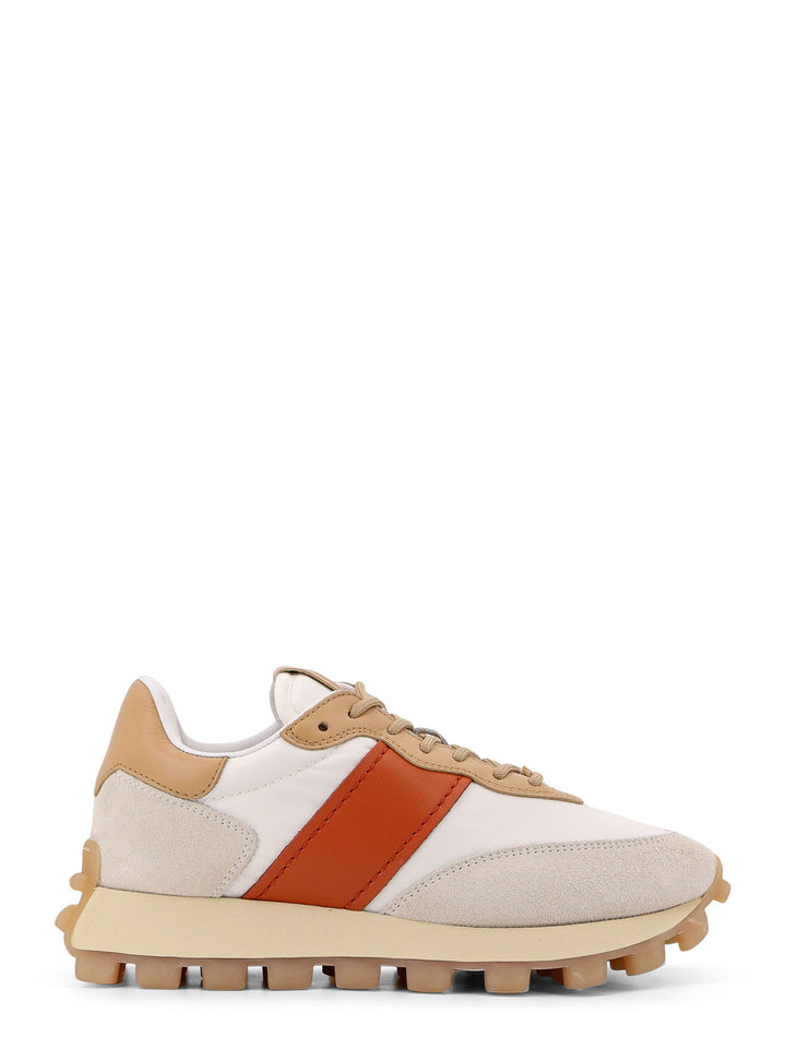 Sneakers in nylon e suede