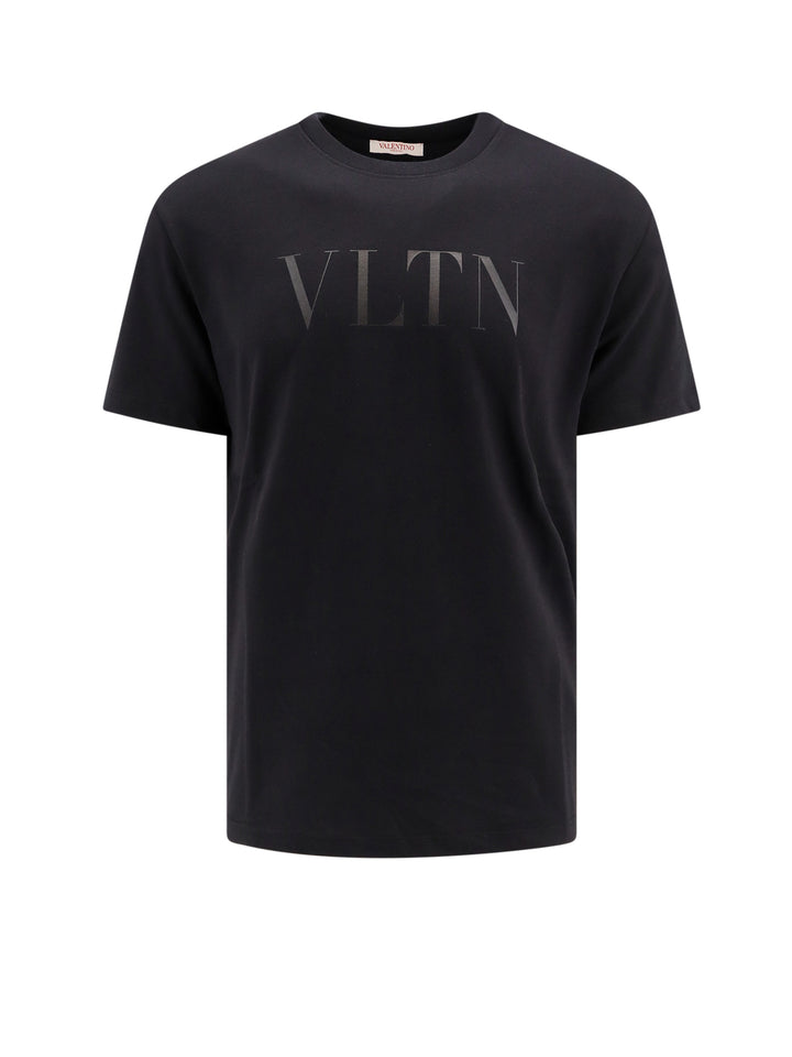 T-shirt in cotone con stampa VLTN