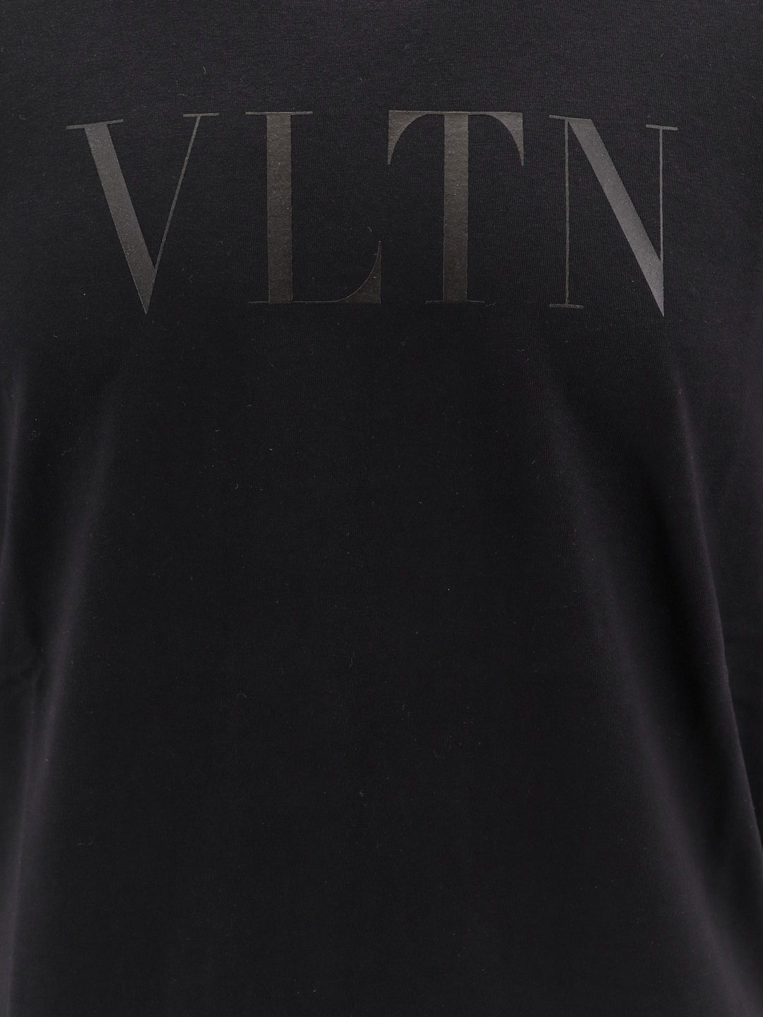 T-shirt in cotone con stampa VLTN