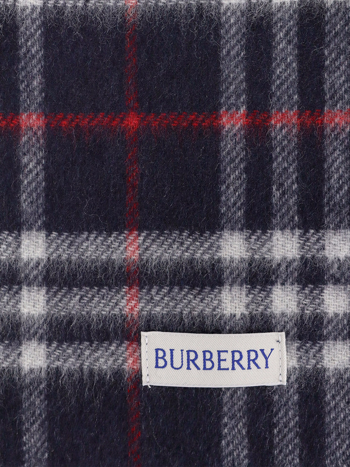Sciarpa Vintage Check To Solid in cashmere