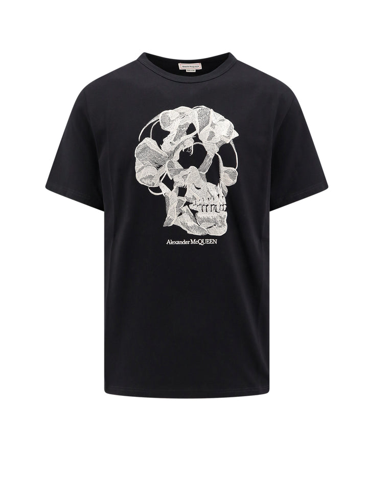 T-shirt in cotone biologico con ricamo
