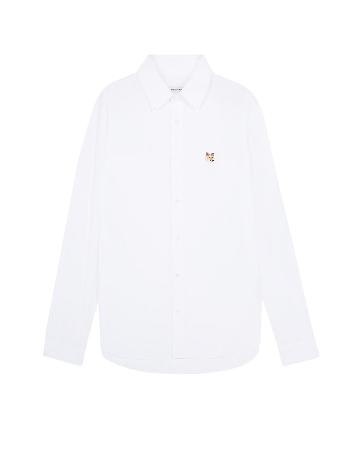 Camicia in cotone Oxford con logo Foxy ricamato