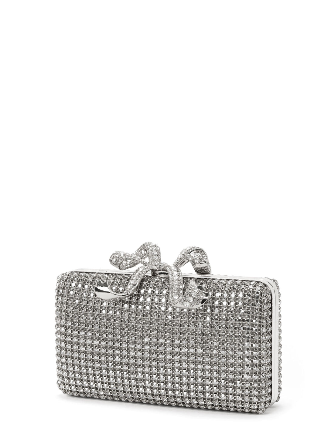 Clutch con strass all-over