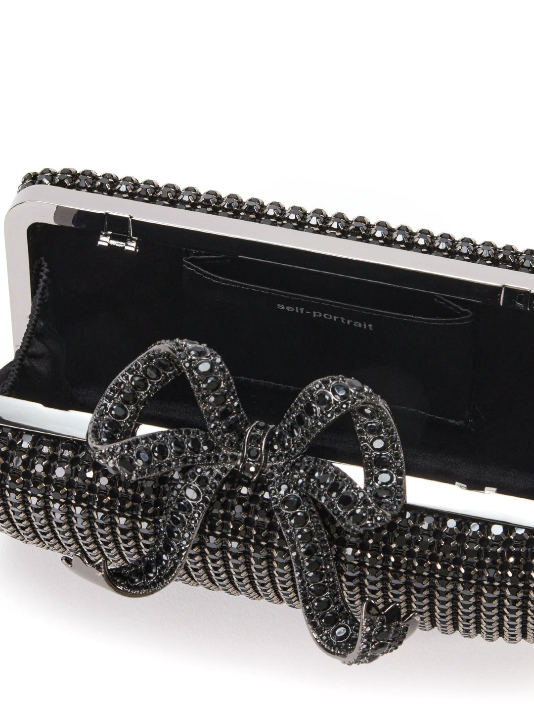 Clutch con strass