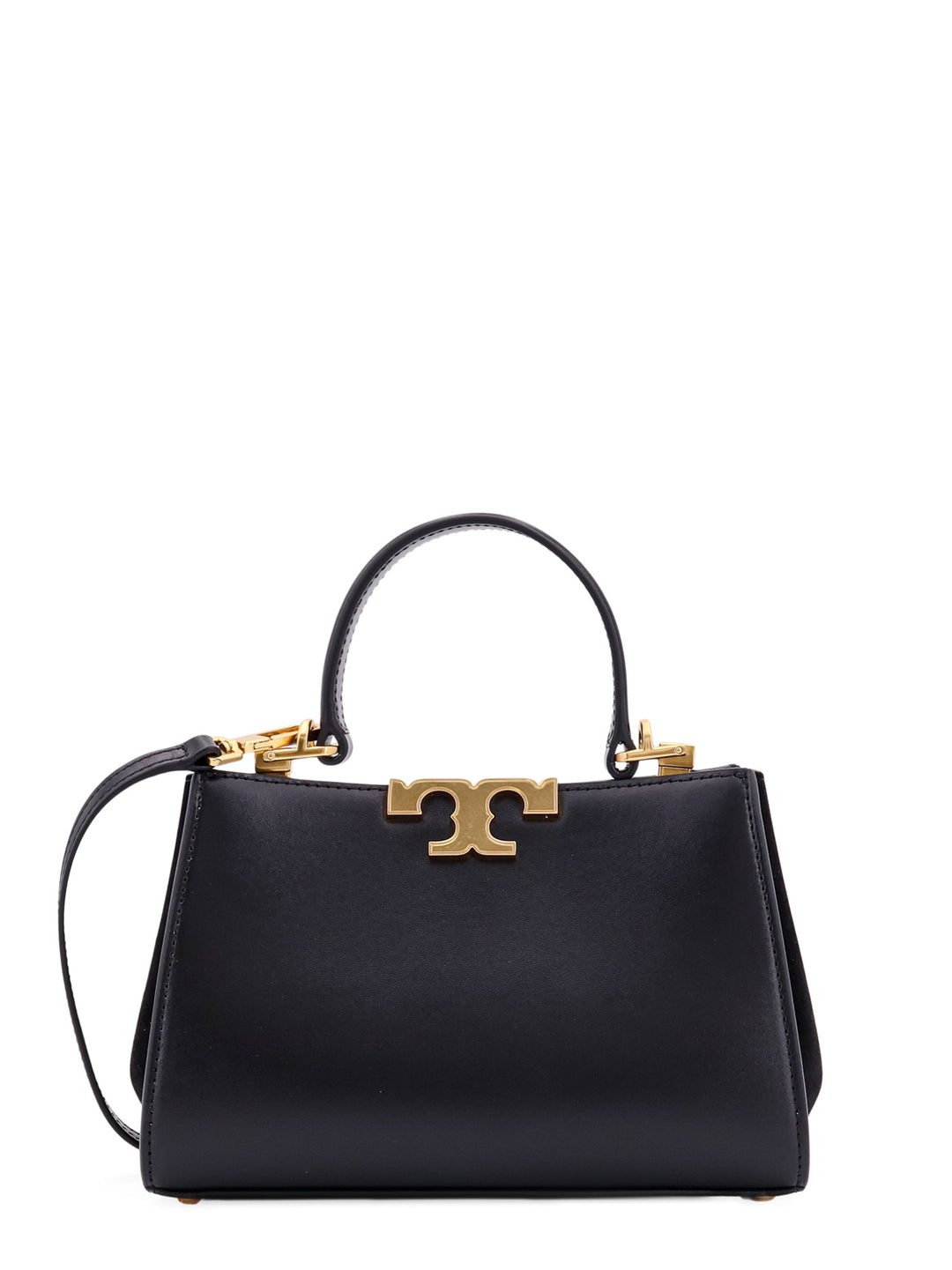 Borsa a mano Eleanor Mini in pelle con inserti in suede