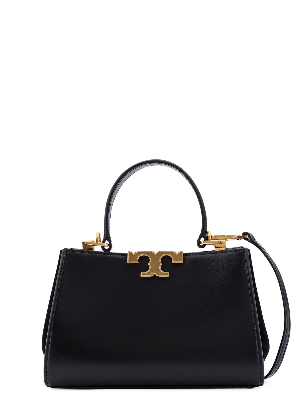 Borsa a mano Eleanor Mini in pelle con inserti in suede