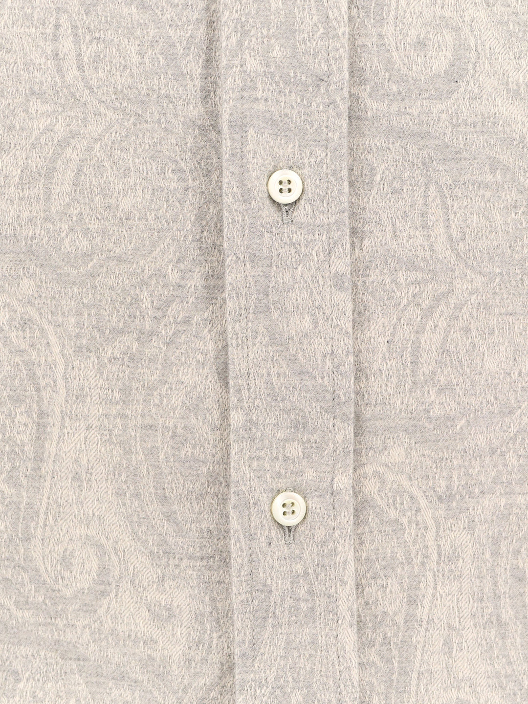 Camicia in flanella con motivo Paisley