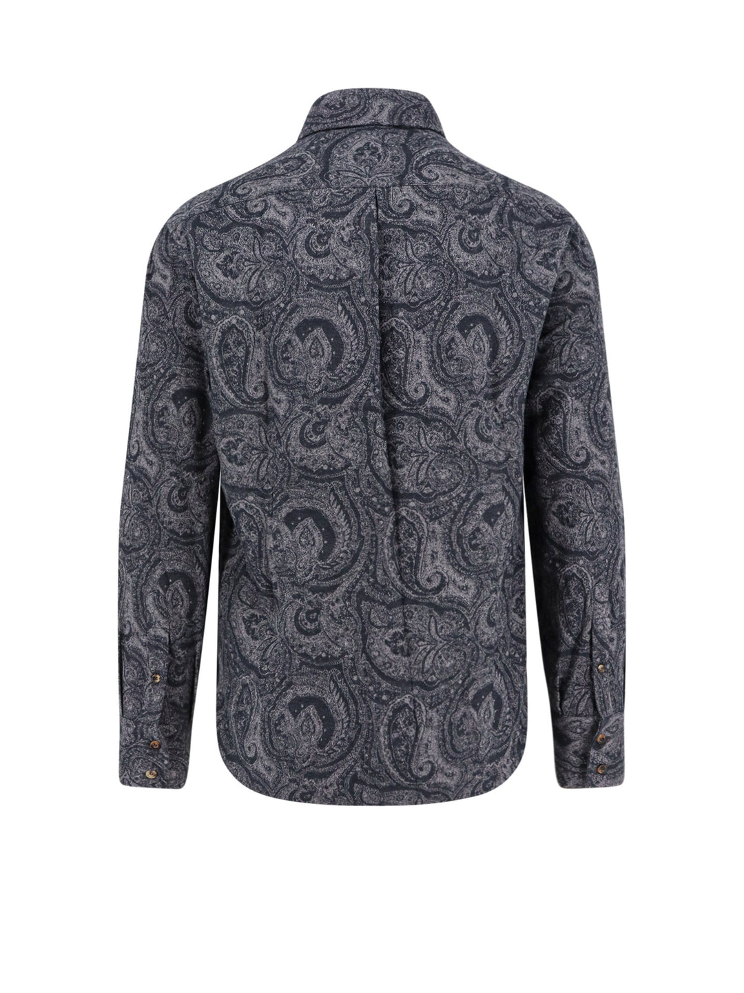 Camicia in flanella con motivo Paisley