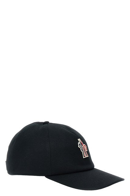 Logo Printed Cap Cappelli Nero