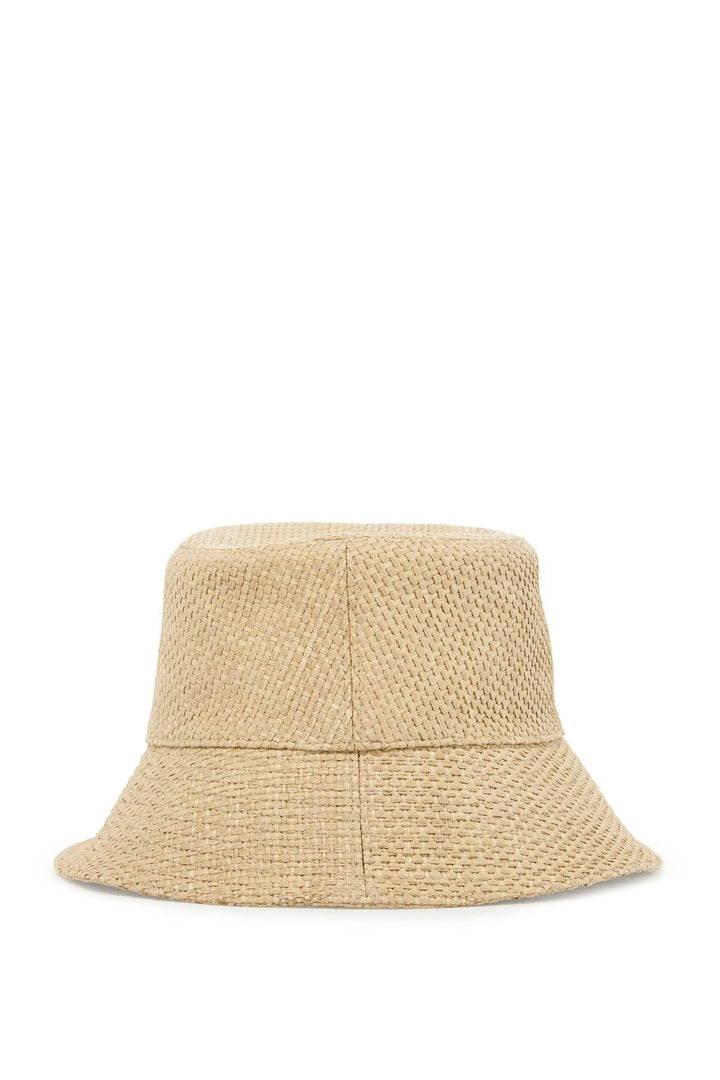 Cappello Bucket In Rafia