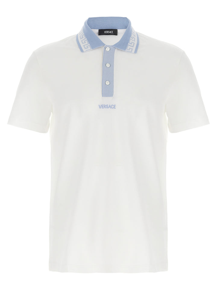 Greca Polo Bianco