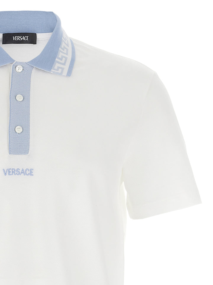 Greca Polo Bianco