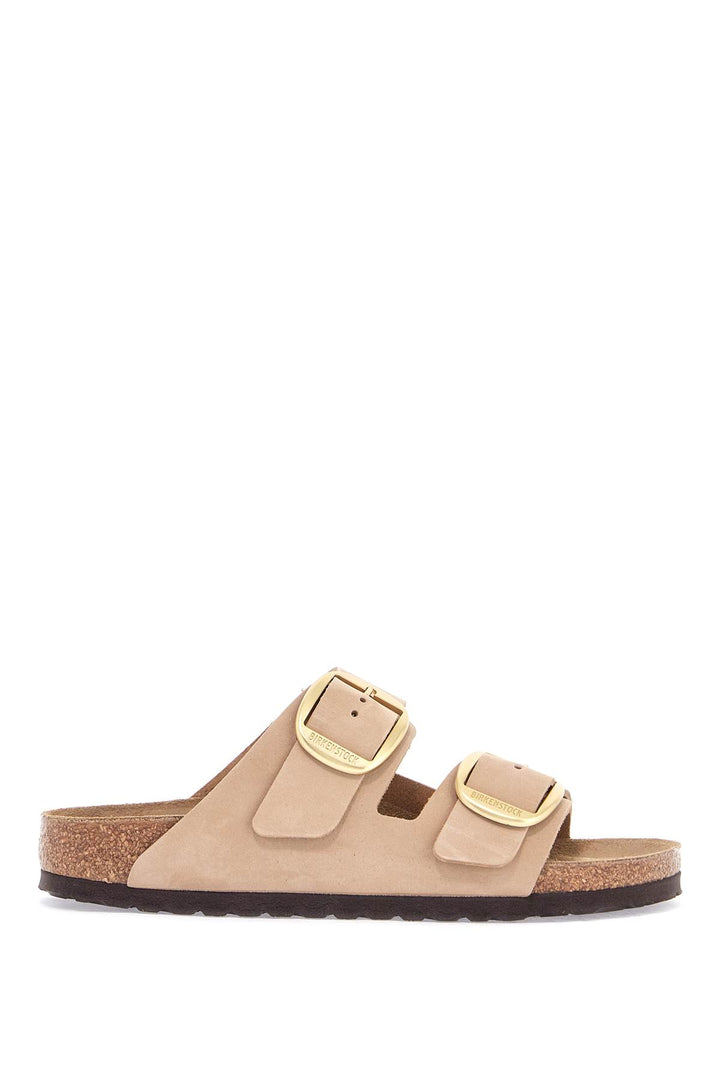 Sandali In Pelle Nubuck Sandcastle Con Fibbie Dorate