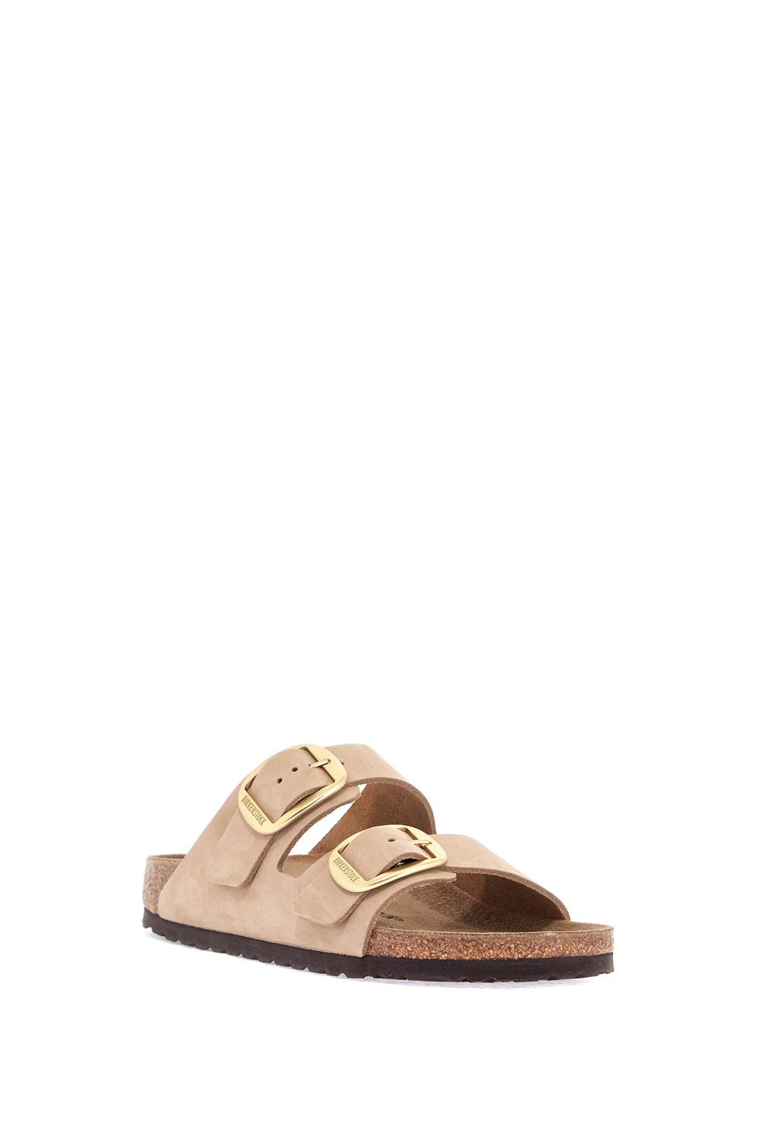 Sandali In Pelle Nubuck Sandcastle Con Fibbie Dorate