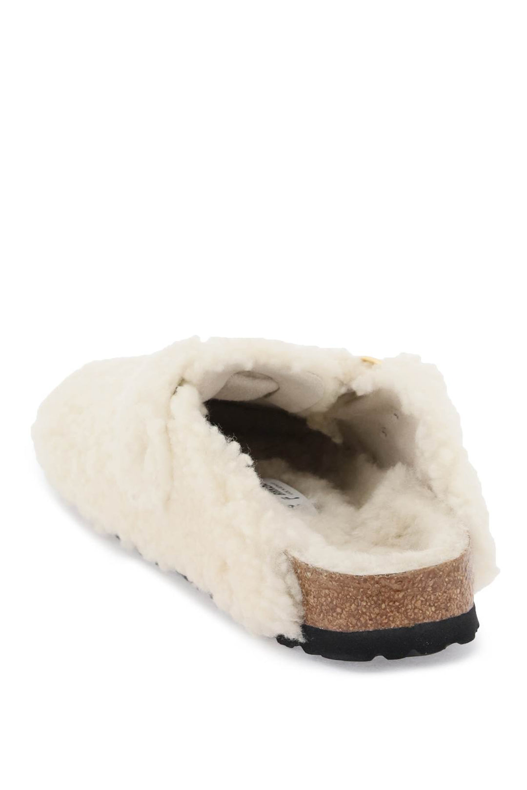 Sabot Boston Big Buckle In Shearling