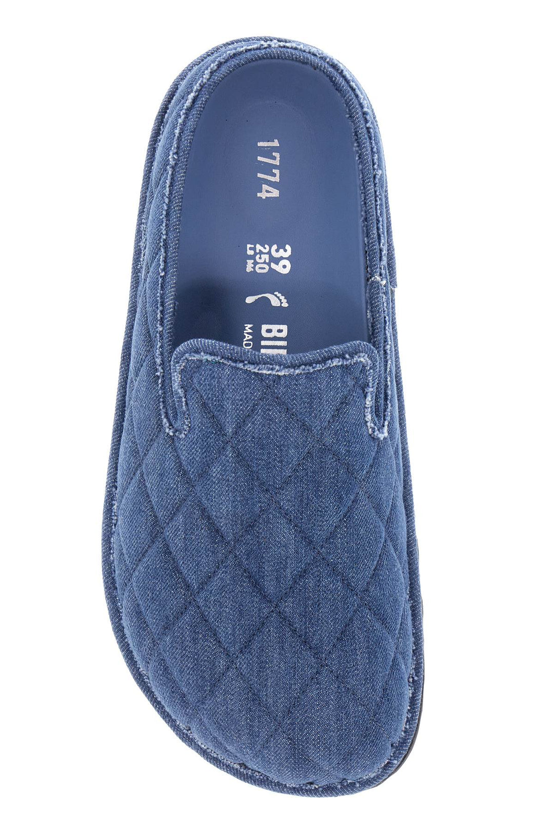 Mules Eliscu In Denim Trapuntato