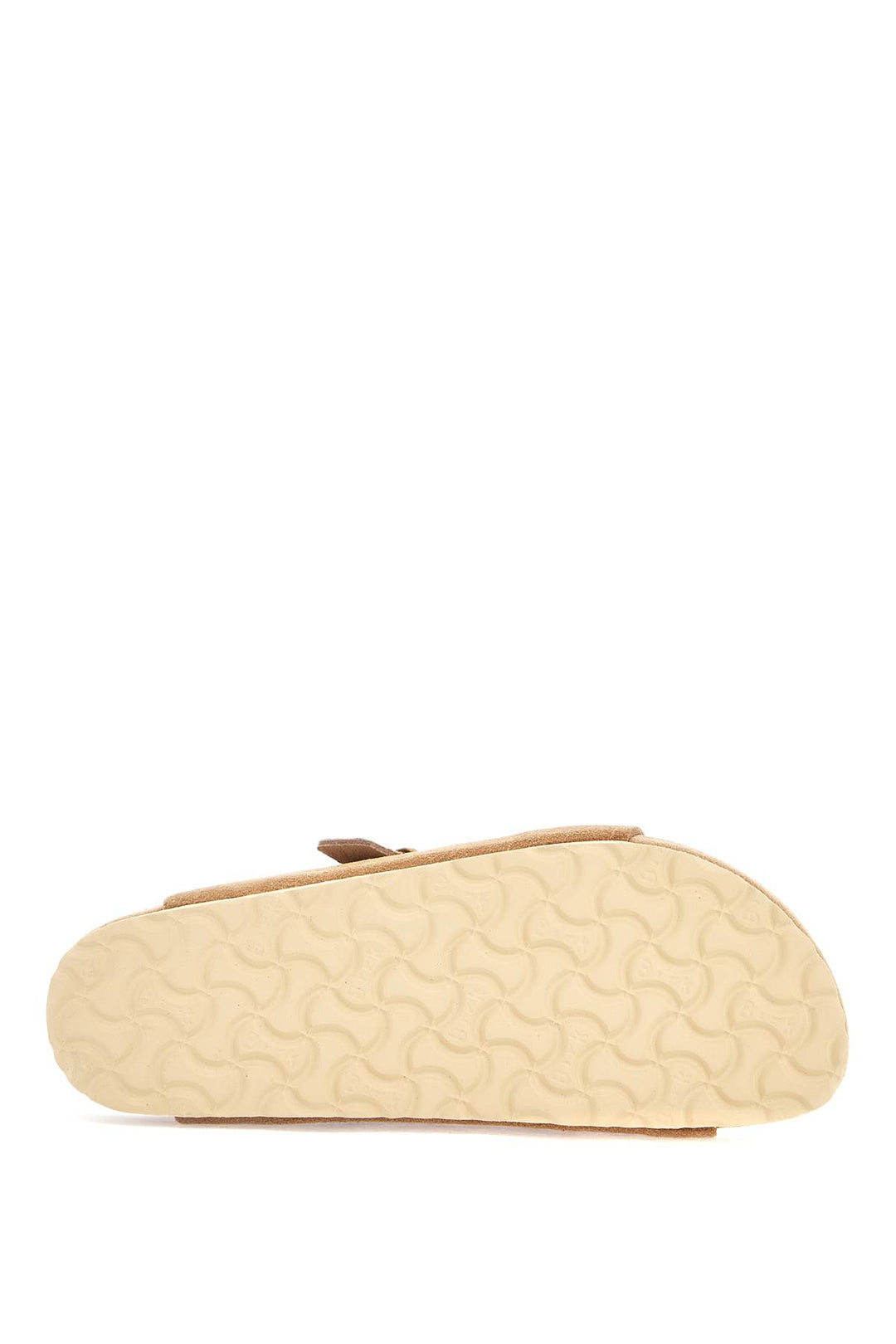 Sandali Zurich In Pelle Scamosciata Beige Con Fibbie Regolabili