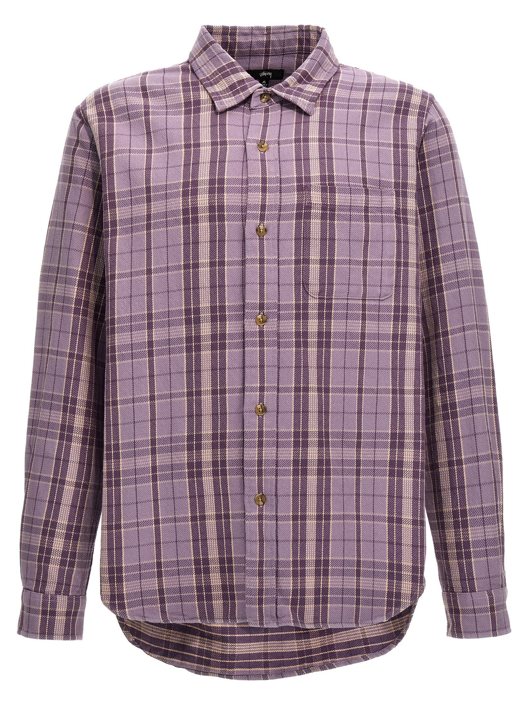 Stones Plaid Camicie Viola