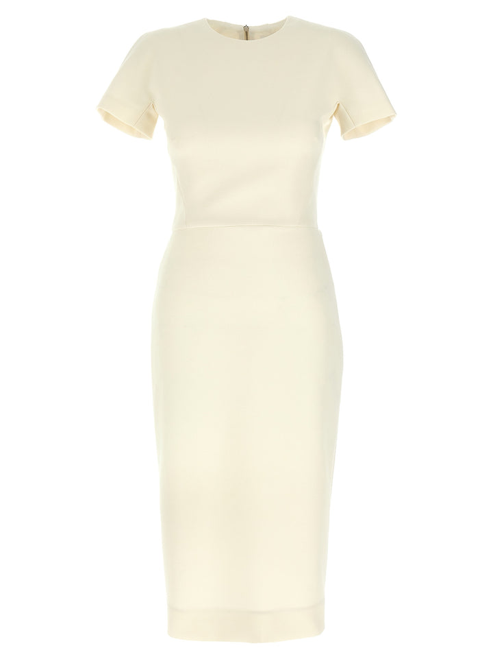 Fitted Dress Abiti Bianco