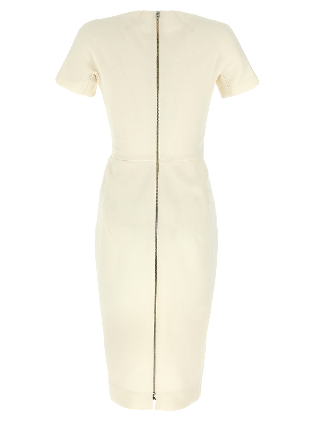 Fitted Dress Abiti Bianco