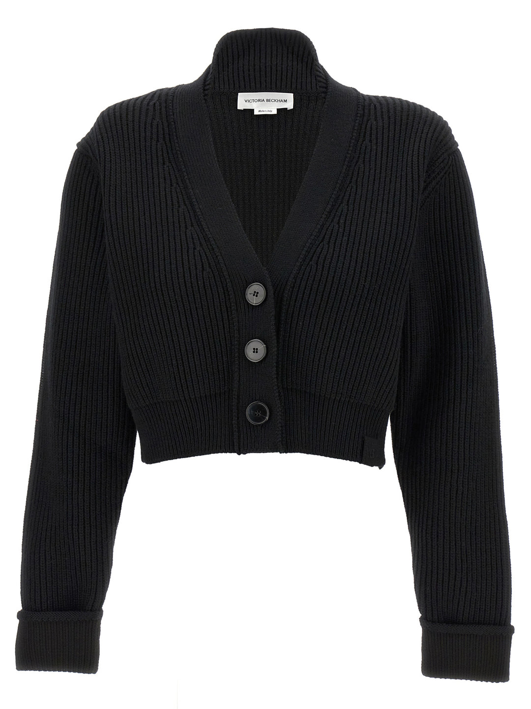 Cropped Cardigan Maglioni Nero