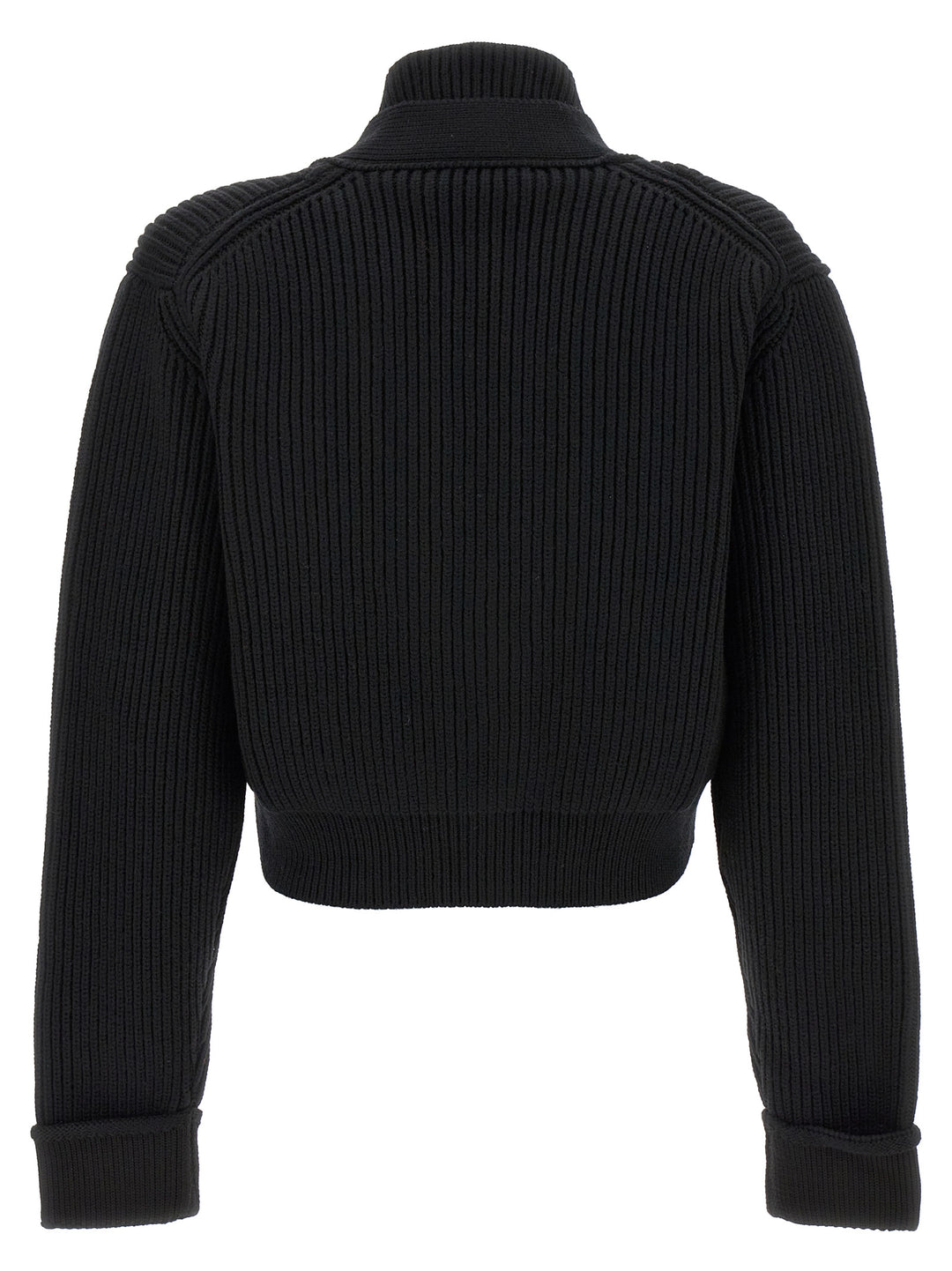 Cropped Cardigan Maglioni Nero