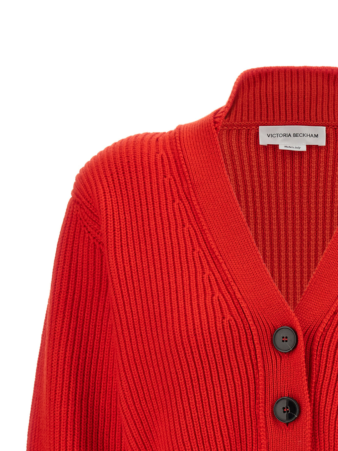 Cropped Cardigan Maglioni Rosso