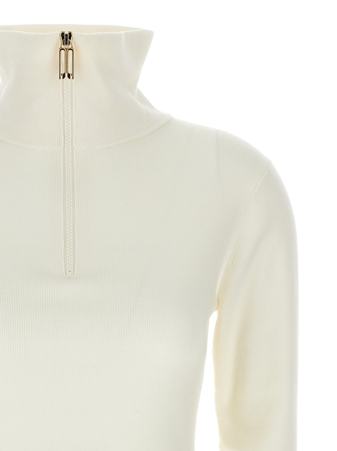 Half Zip Sweater Maglioni Bianco