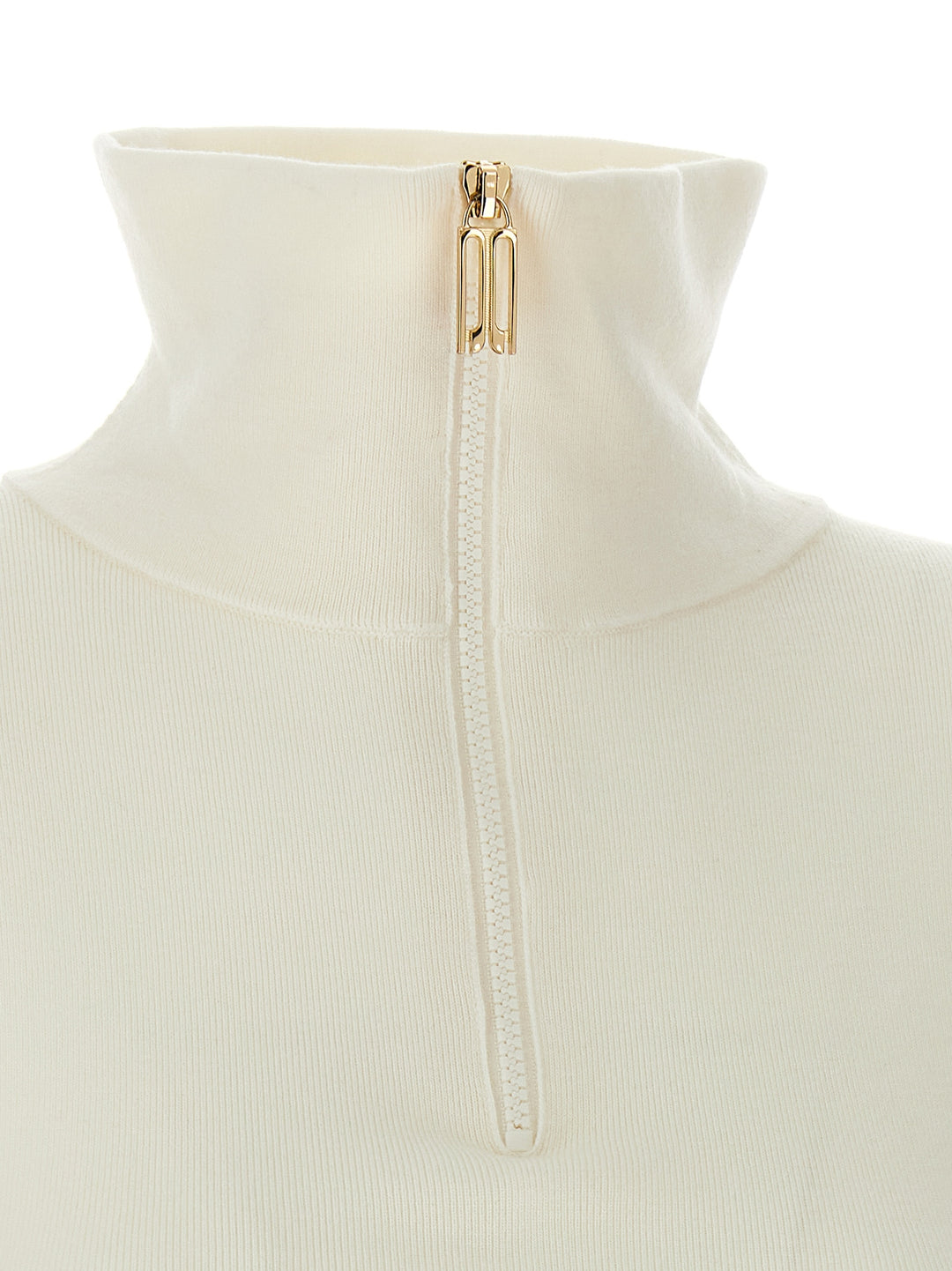 Half Zip Sweater Maglioni Bianco