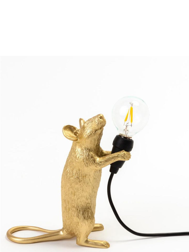 Mouse Step Gold Lamps Oro