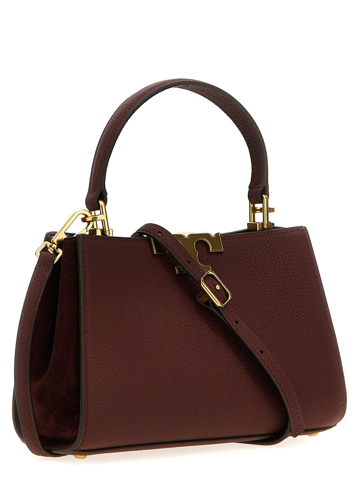 Eleanor Mini Satchel Borse A Mano Bordeaux