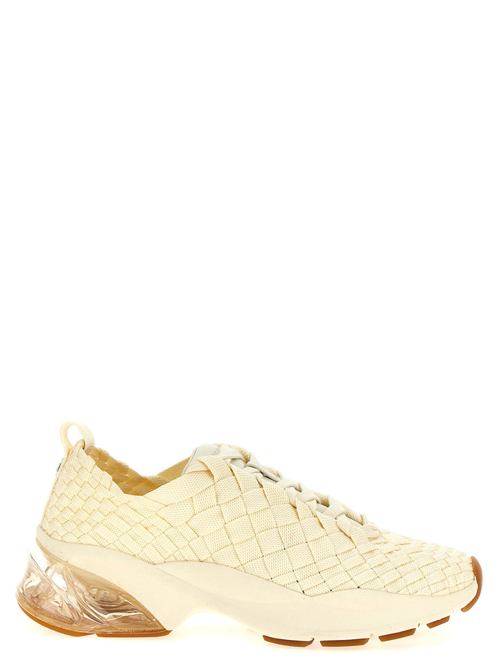 Good Luck Woven Trainer Sneakers Bianco