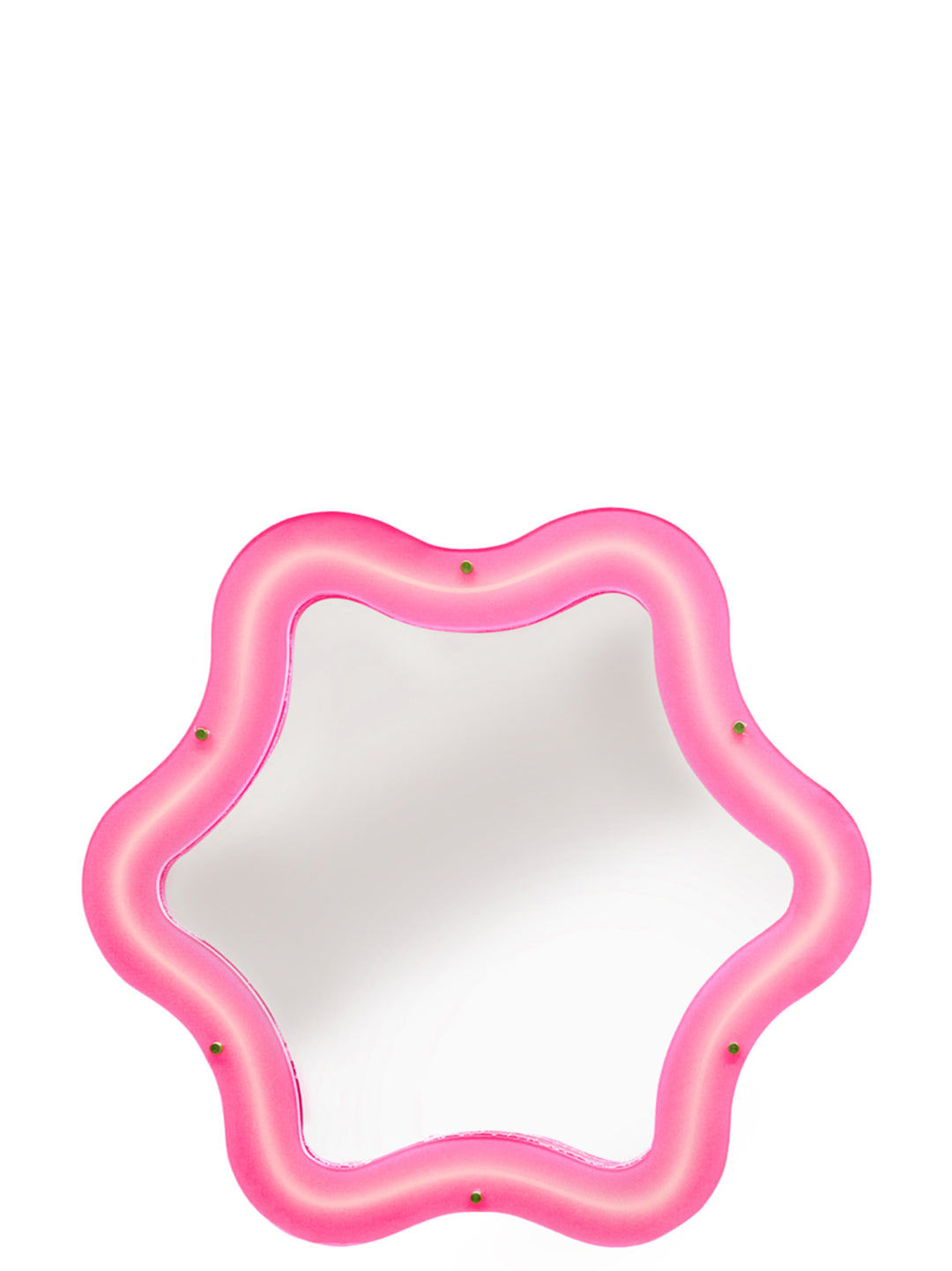 Supercurve Mirror Tiny Flower Decorative Accessories Rosa