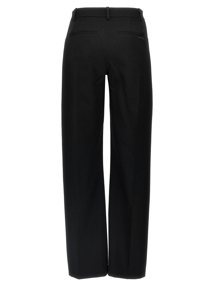 Wool Pantaloni Nero