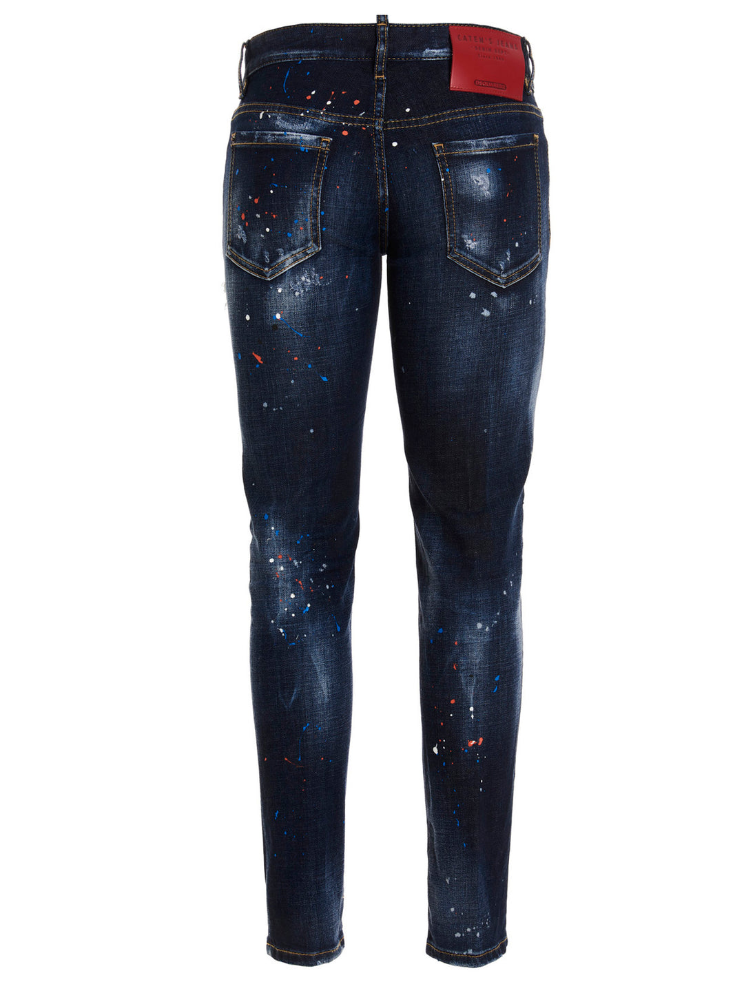 Jennifer Cropped Jeans Blu