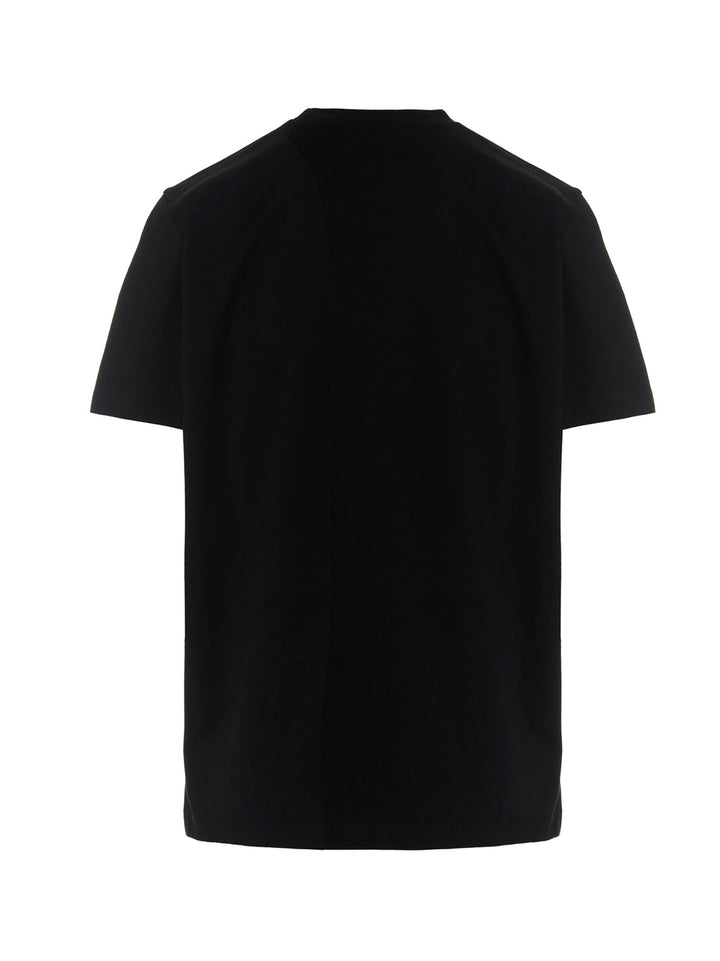 Logo Spray T Shirt Nero