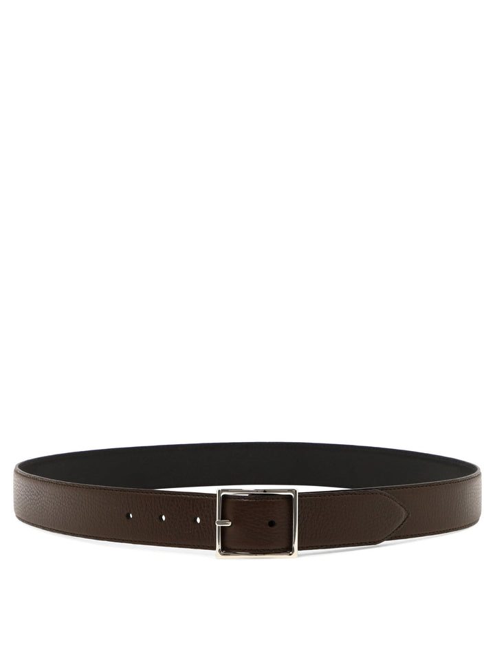 Reversible Belt Cinture Marrone