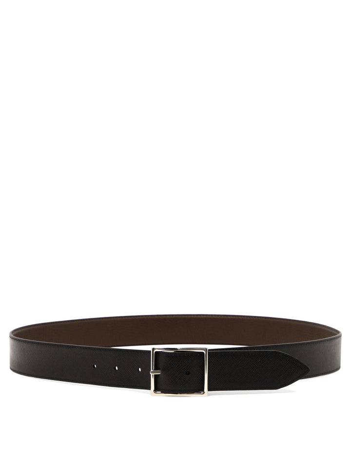 Reversible Belt Cinture Marrone