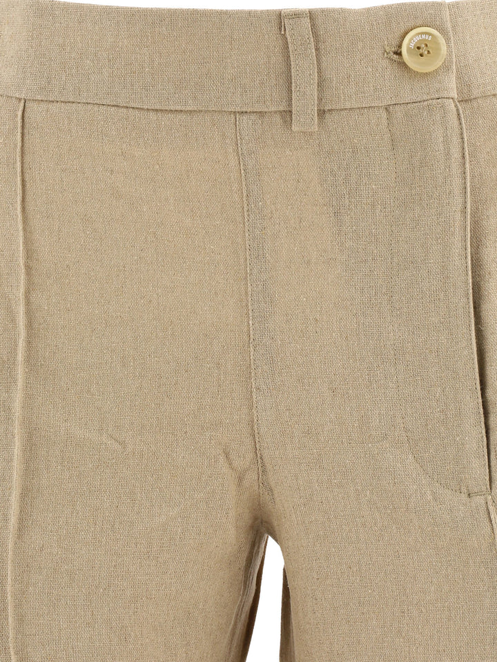 Le Pantalon Fresa Trousers Beige