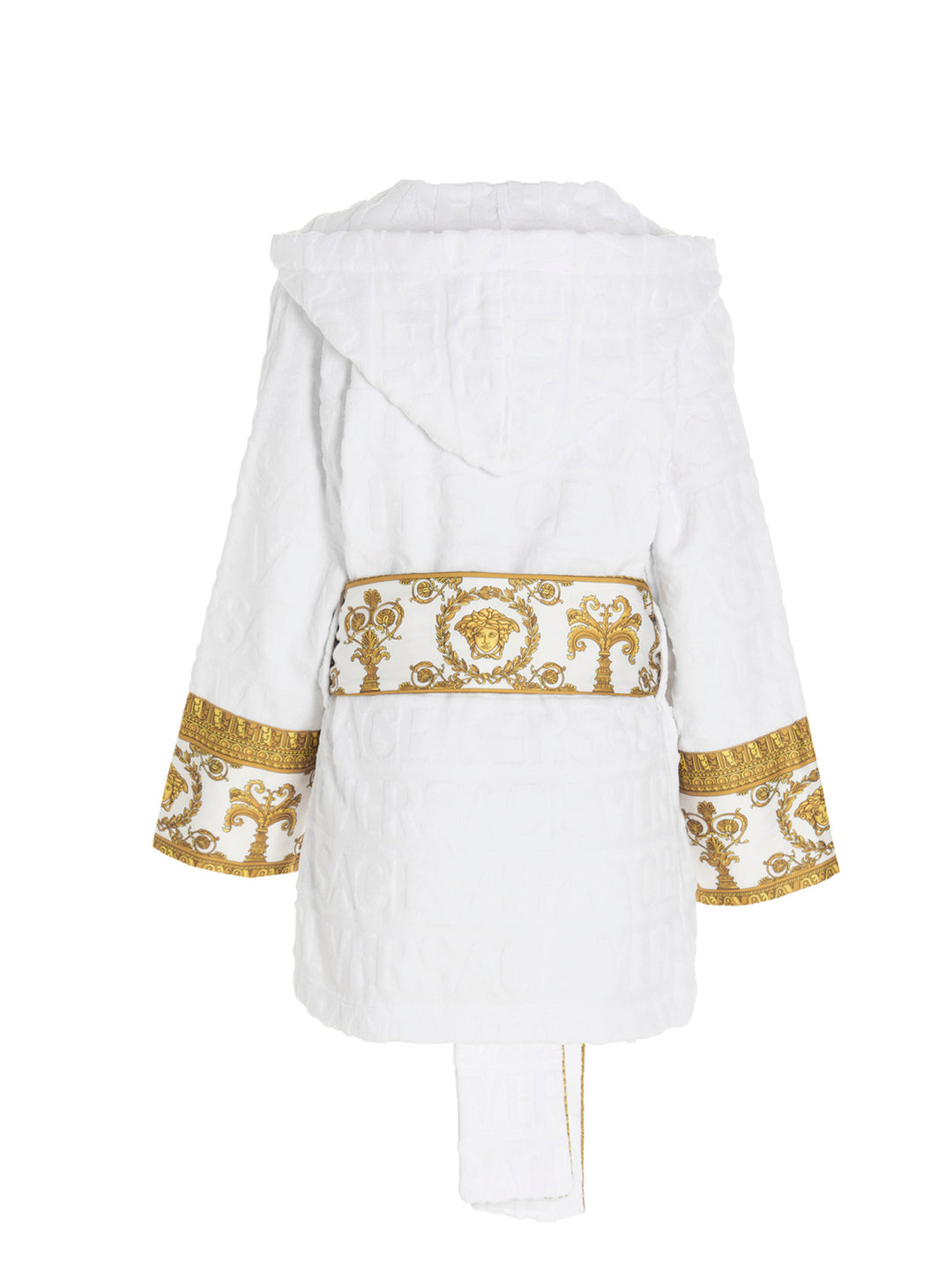 Short Bathrobe Towels Bianco