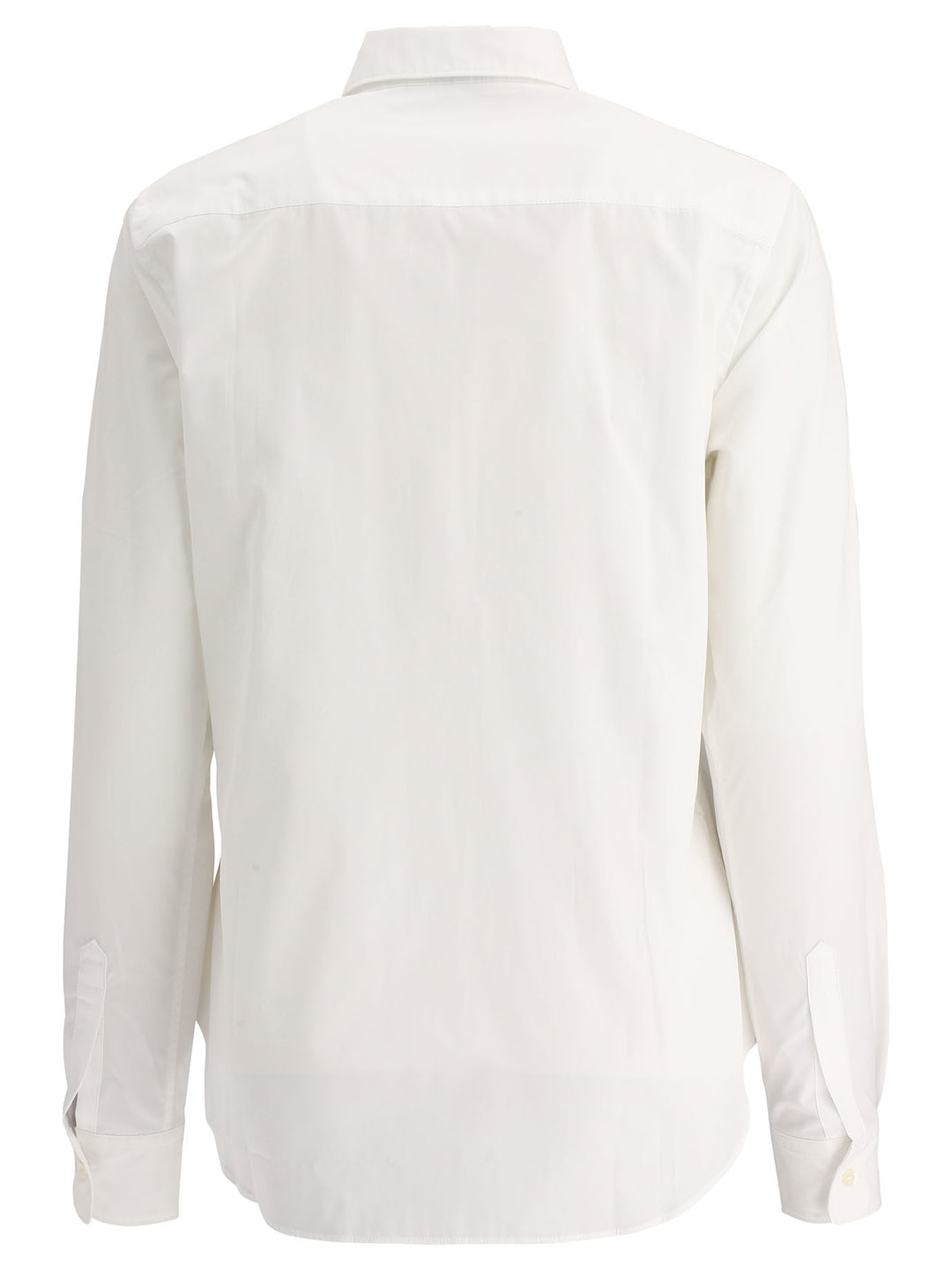 Poplin Shirt Shirts Bianco