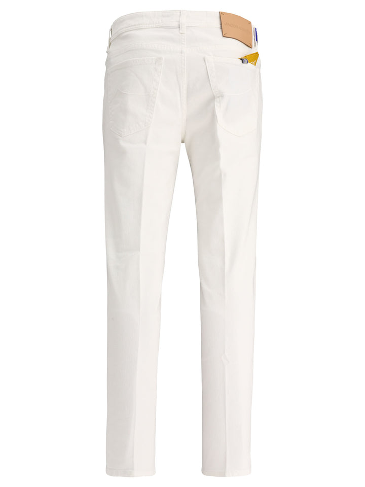 Scott Trousers Bianco