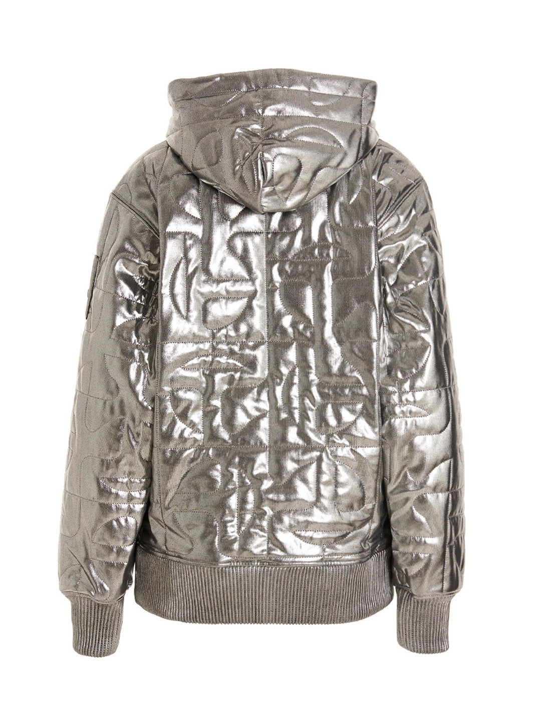 Moose Knuckles X Telfar Hoodie Felpe Silver