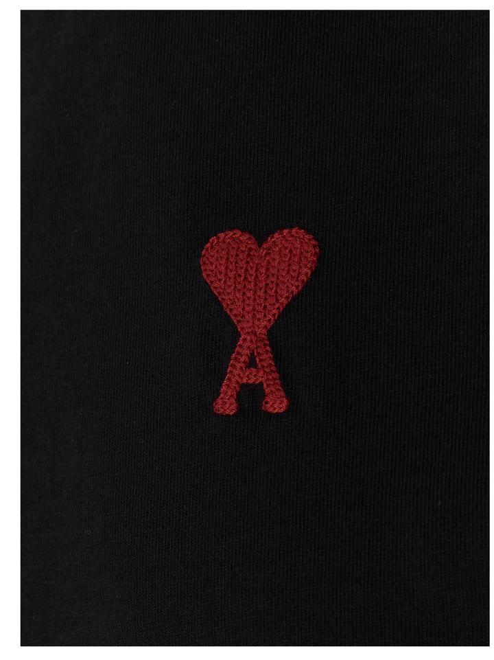 Ami De Coeur' T Shirt Nero