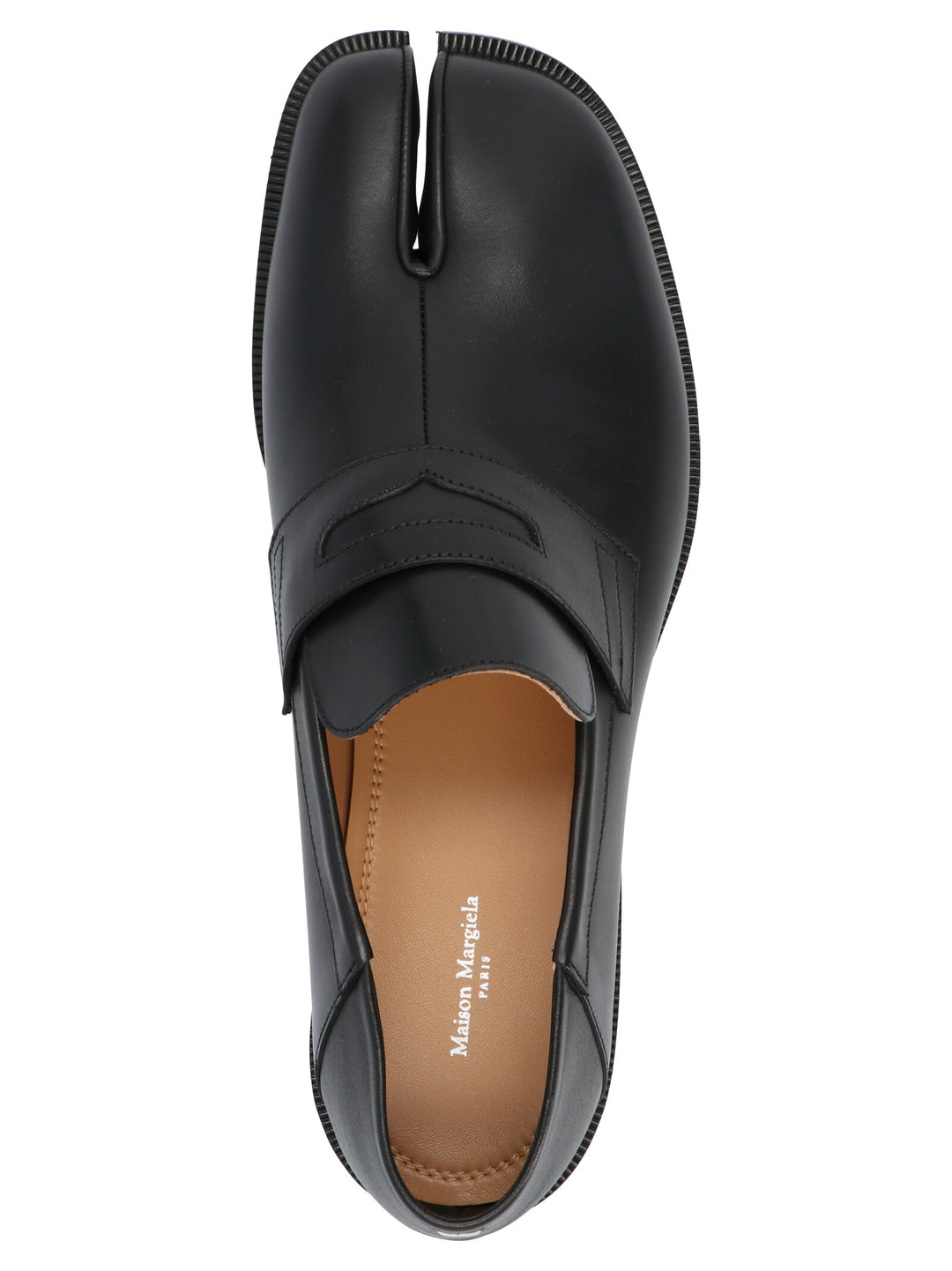 Tabi Babouche Flat Shoes Nero