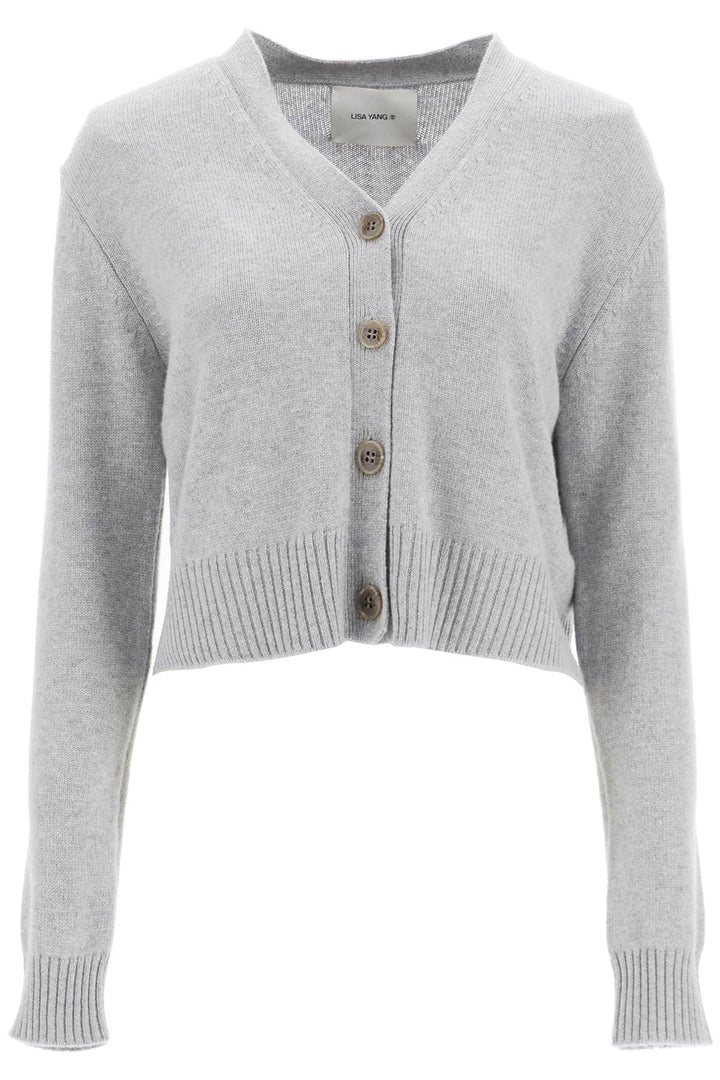 Cardigan Cropped In Cashmere 'Marion'