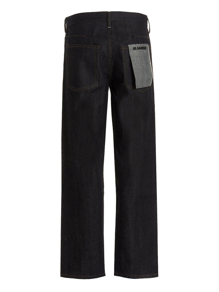 Five-Pocket Jeans Blu