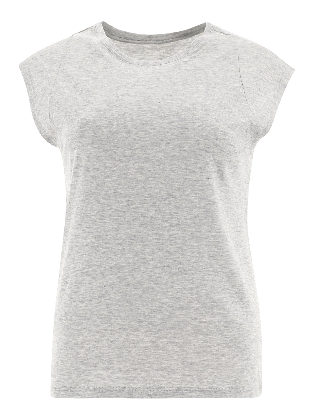 Le Mid Rise Muscle T-Shirts Grey