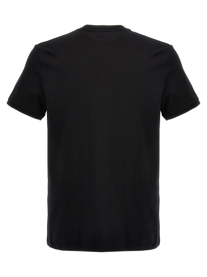 Logo Embroidered T-Shirt Intimo Nero